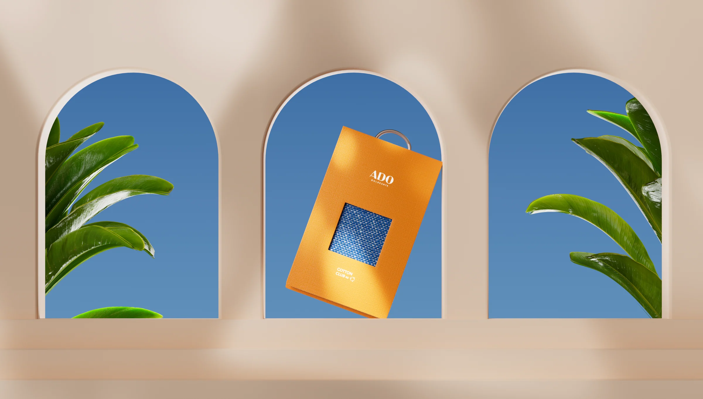 ADO Goldkante · Brand in sales materials